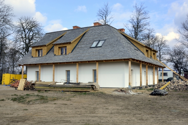 Pensjonat w budowie